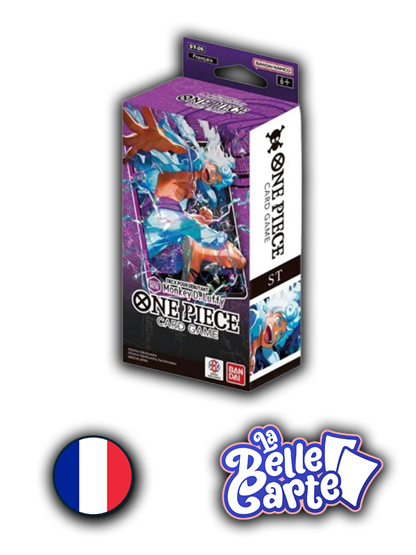 ONE PIECE | Deck de Démarrage Noir Monkey D. Luffy Gear 5 ST-26 VF