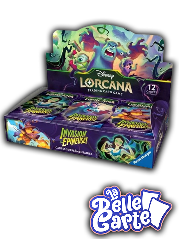 Lorcana | Display de 24 boosters Invasion Epineuse!