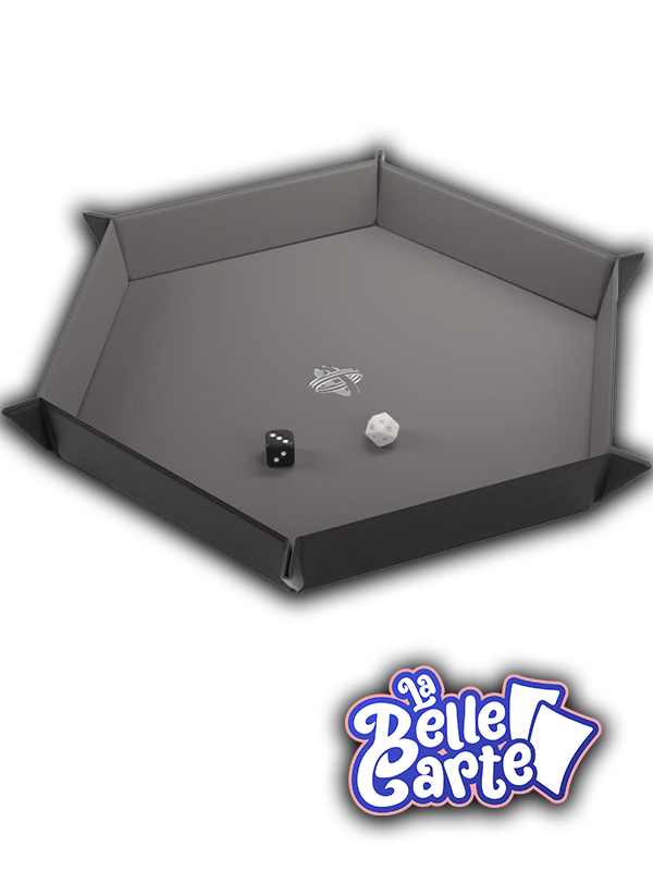 GG | MAGNETIC DICE TRAY HEXAGONAL GRAY