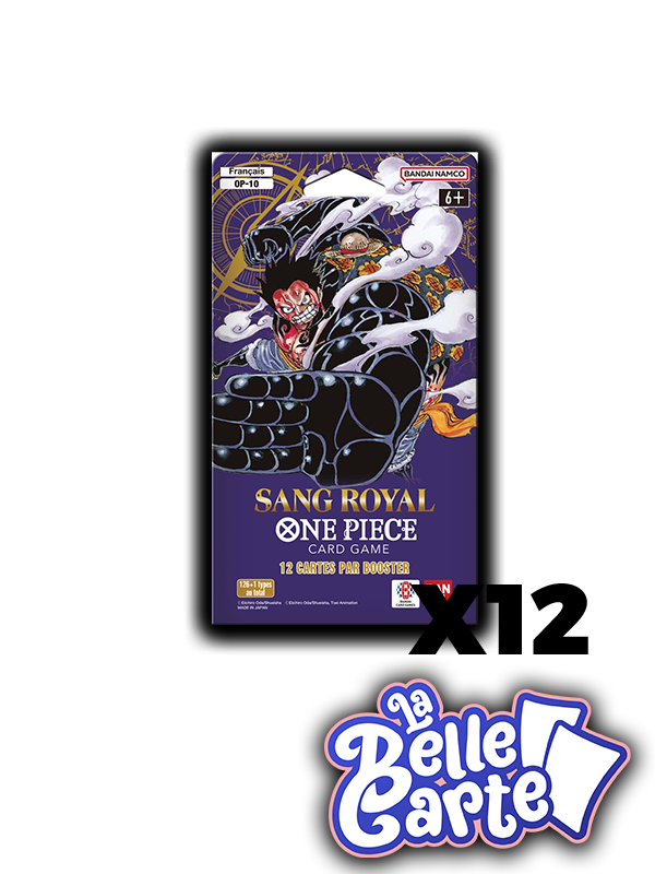ONE PIECE : LOT DE 12 BLISTERS : OP10 (FR)