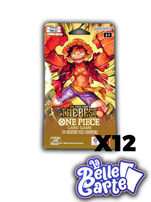 ONE PIECE : LOT DE 12 BLISTERS : PRB-01
