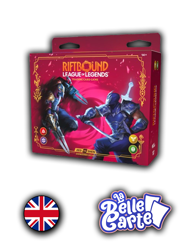 Riftbound League of Legends TCG | Vendetta Champion Deck Showdown: Zed vs Shen Display - EN