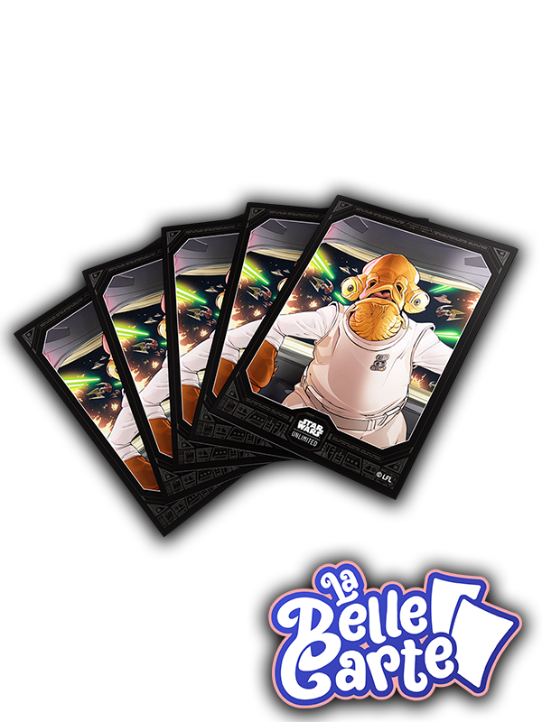 GG : SW UNLIMITED ART SLEEVES : AMIRAL ACKBAR