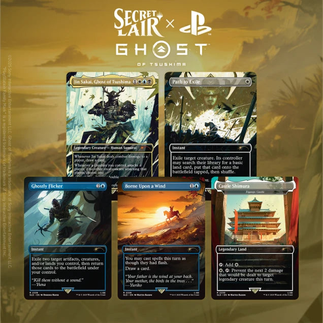 MTG | Secret Lair x Ghost of Tsushima