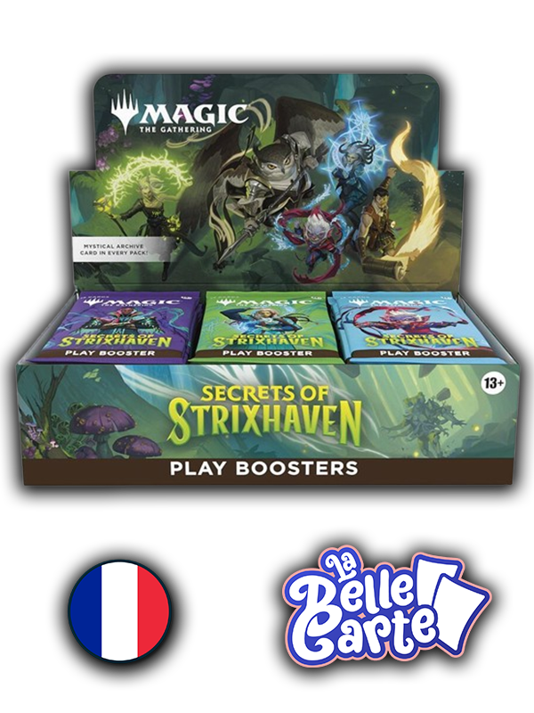 MTG : Secrets Strixhaven Display Play Booster FR