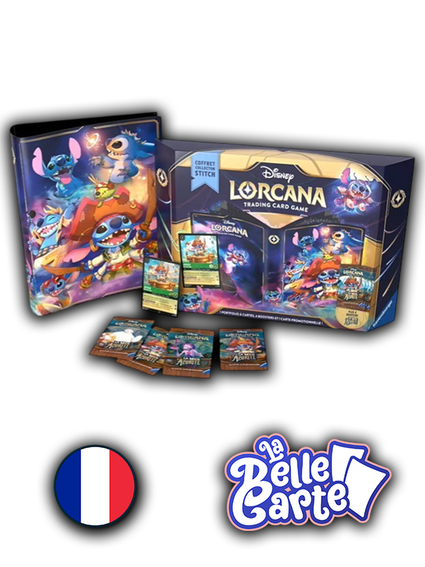 Lorcana | Coffret Collector Stitch - La Mer Azurite - FR