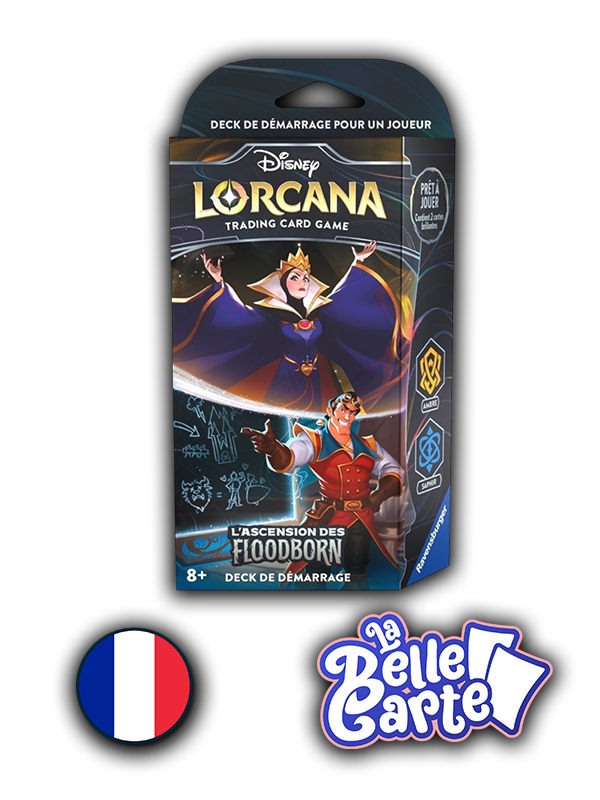 Lorcana | Deck de démarrage La Reine & Gaston - L'Ascension des Floodborn - VF