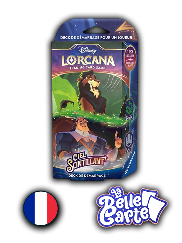 Lorcana | Deck de démarrage Scar & Kronk - Ciel Scintillant - VF
