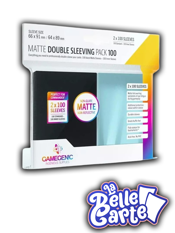 GG | SLEEVES MATTES / DOUBLE SLEEVING PACK