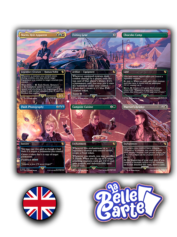 MTG | Scenic Box - Final Fantasy XV - Camp Comrades