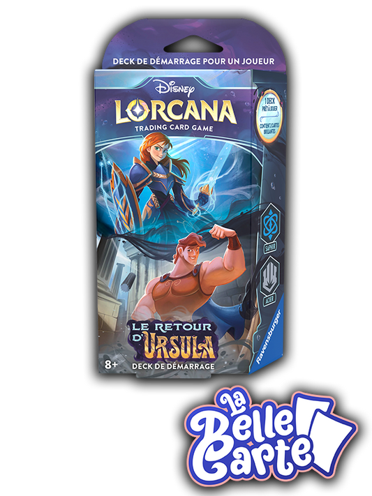 DECK DE DEMARRAGE LORCANA LE RETOUR D'URSULA - ANNA / HERCULE