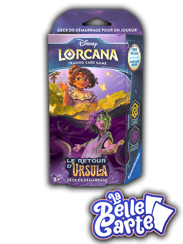 DECK DE DEMARRAGE LORCANA LE RETOUR D'URSULA - MIRABEL / BRUNO