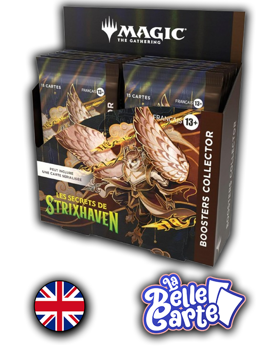 [PRÉCOMMANDE] MTG : Secrets Strixhaven Collector Booster EN (12)