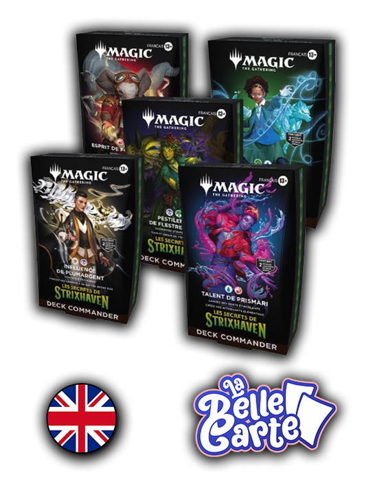 [PRÉCOMMANDE] MTG : Secrets Strixhaven Commander Deck EN (5)