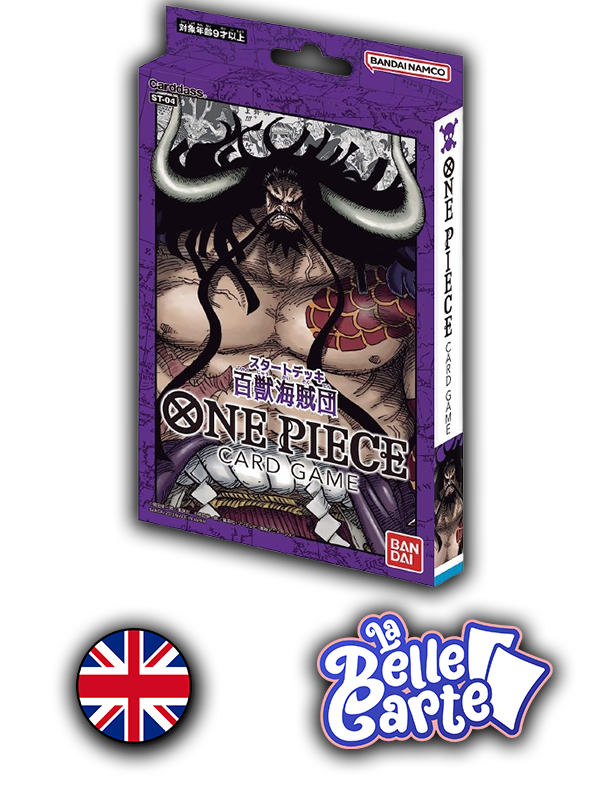 ONE PIECE | Deck de Démarrage Violet Kaido ST04 VO
