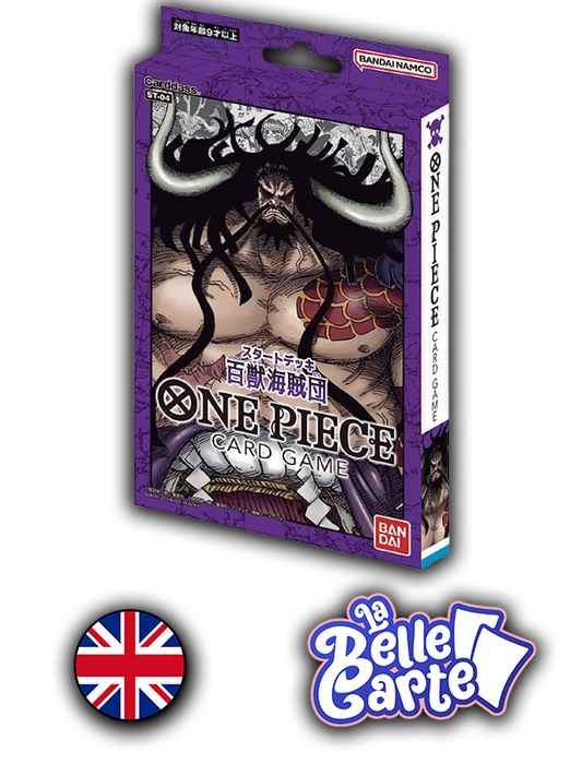 ONE PIECE | Deck de Démarrage Violet Kaido ST04 VO