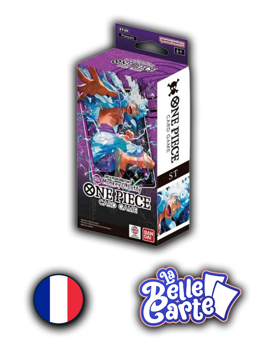 ONE PIECE | Deck de Démarrage Noir Monkey D. Luffy Gear 5 ST-26 VF