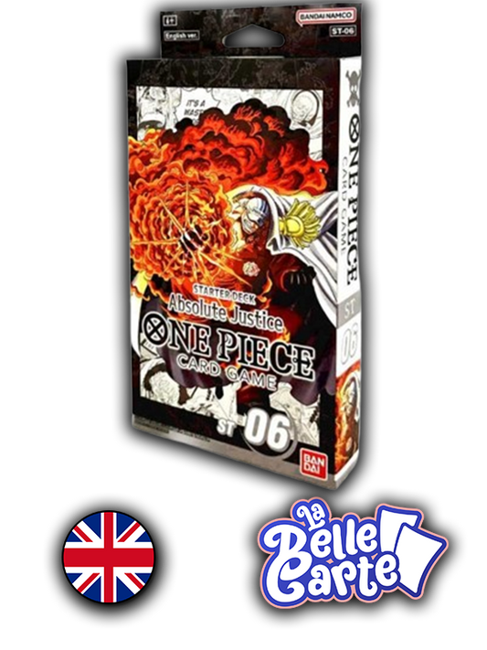 ONE PIECE | Deck de Démarrage Noir Sakazuki ST-06 VO