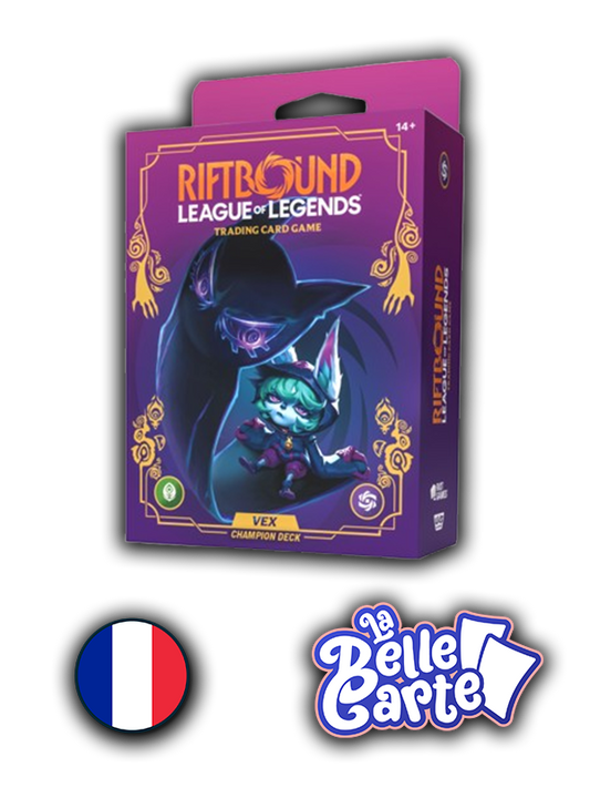 [Précommande] Riftbound  League of Legends TCG | Decks de Champion Déchainés : Vex- FR