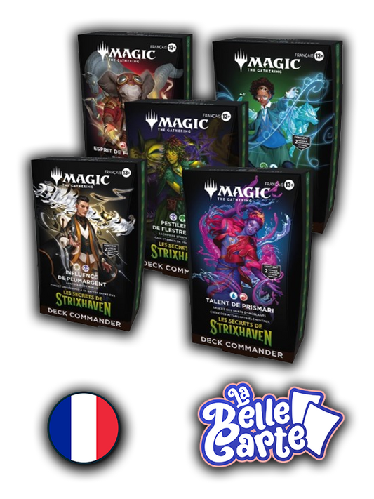 [PRÉCOMMANDE] MTG : Secrets Strixhaven Commander Deck FR (5)