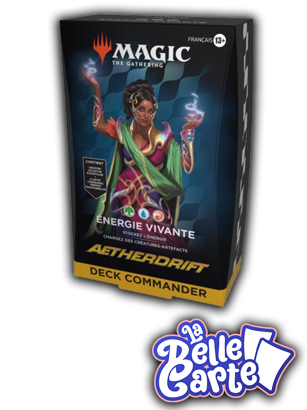 DECK COMMANDER AETHERDRIFT : ÉNERGIE VIVANTE - VF