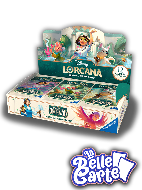 [PRÉCOMMANDE] DISPLAY LORCANA 24 BOOSTERS - ÎLE D'ARCHAZIA