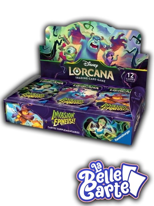 [Précommande] Lorcana | Display de 24 boosters Invasion Epineuse!