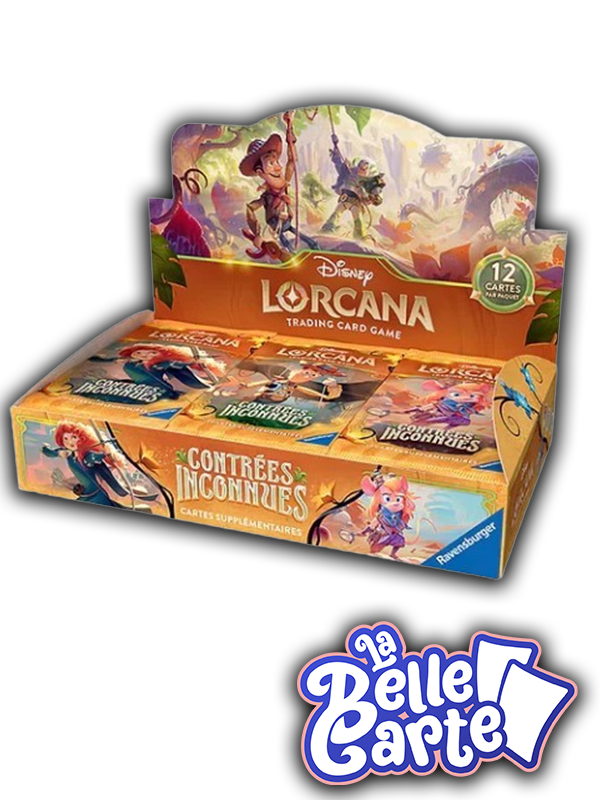 Lorcana | Display de 24 boosters Contrées Inconnues VF