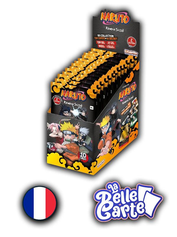 [Précommande] Naruto Mythos TCG|  Boîte de boosters (FR) - 1er Chapitre : Konoha Shidō - 1ère édition