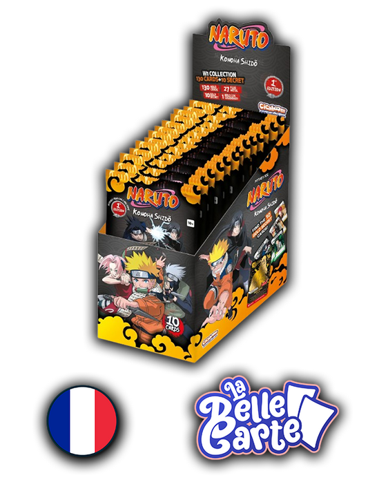 [Précommande] Naruto Mythos TCG|  Boîte de boosters (FR) - 1er Chapitre : Konoha Shidō - 1ère édition