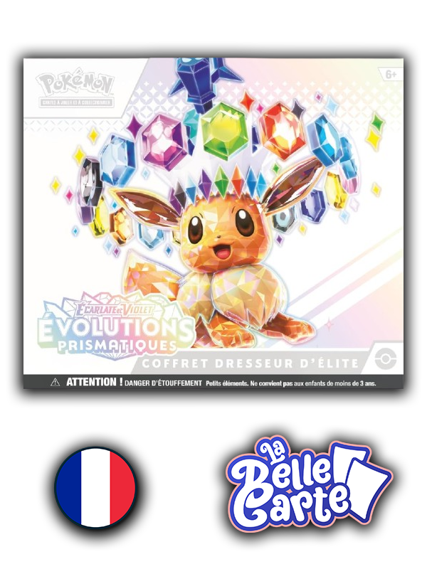 Pokémon | Coffret Dresseur d'Élite de Évolutions Prismatiques VF