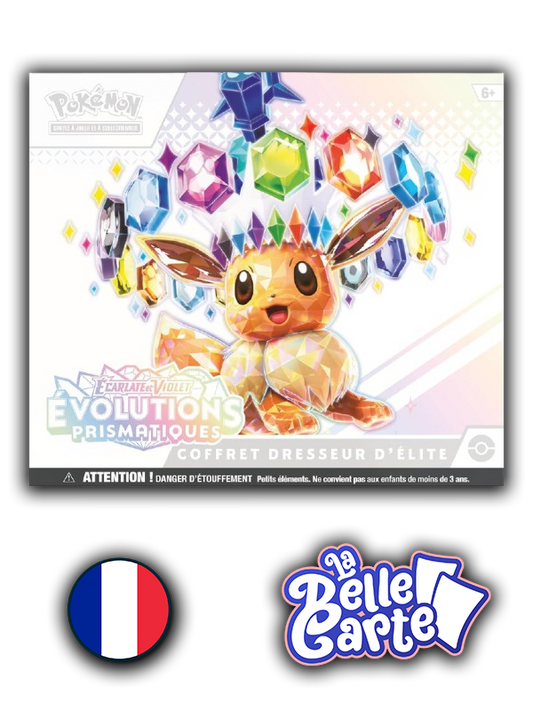 Pokémon | Coffret Dresseur d'Élite de Évolutions Prismatiques VF
