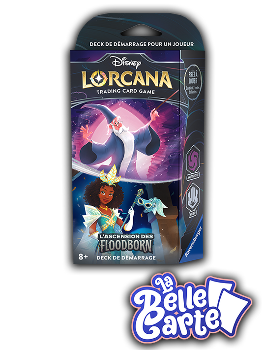 DECK DE DEMARRAGE LORCANA L'ASCENSION DES FLOODBORN : MERLIN / TIANA