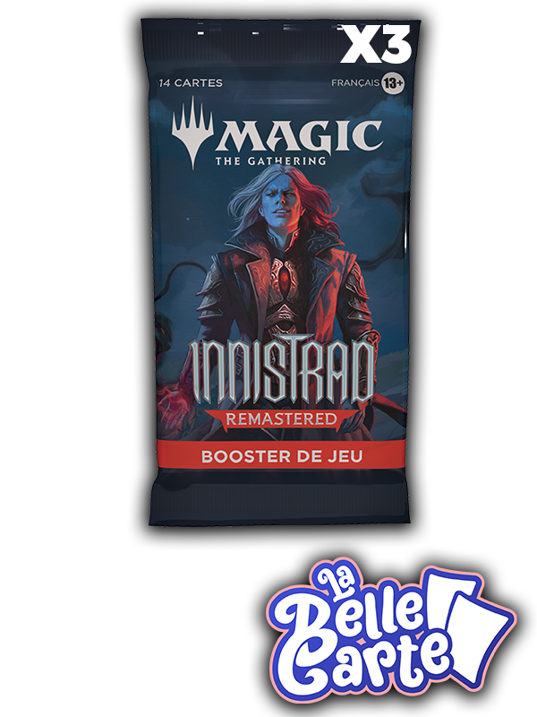 3x BOOSTERS DE JEU INNISTRAD REMASTERED - FR