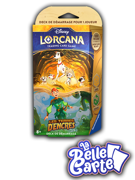 DECK DE DEMARRAGE LORCANA LES TERRES D'ENCRES - PONGO / PETER PAN