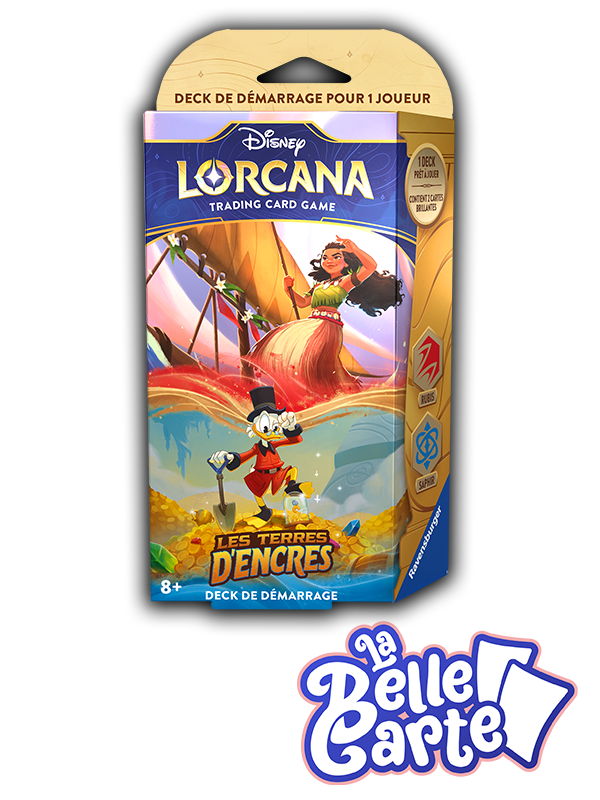 DECK DE DEMARRAGE LORCANA LES TERRES D'ENCRES - VAIANA / PICSOU