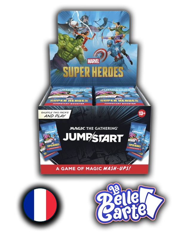[Précommande] MTG | Marvel Super Heroes Présentoir de boosters Jumpstart (24 boosters) - VF