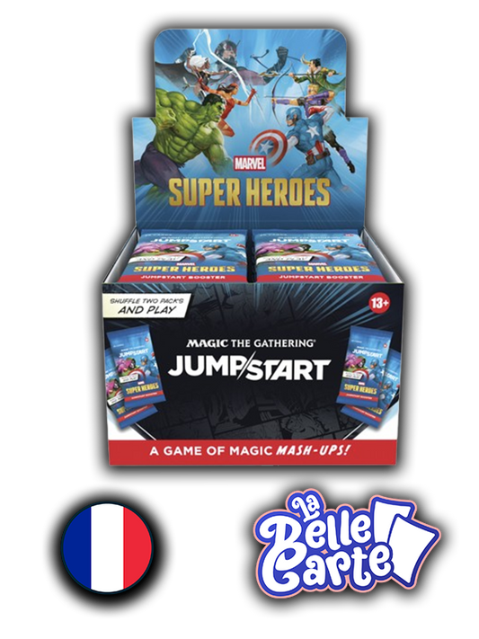 [Précommande] MTG | Marvel Super Heroes Présentoir de boosters Jumpstart (24 boosters) - VF