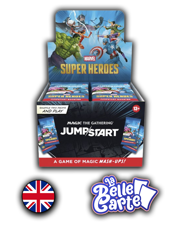 [Précommande] MTG | Marvel Super Heroes Présentoir de boosters Jumpstart (24 boosters) - EN