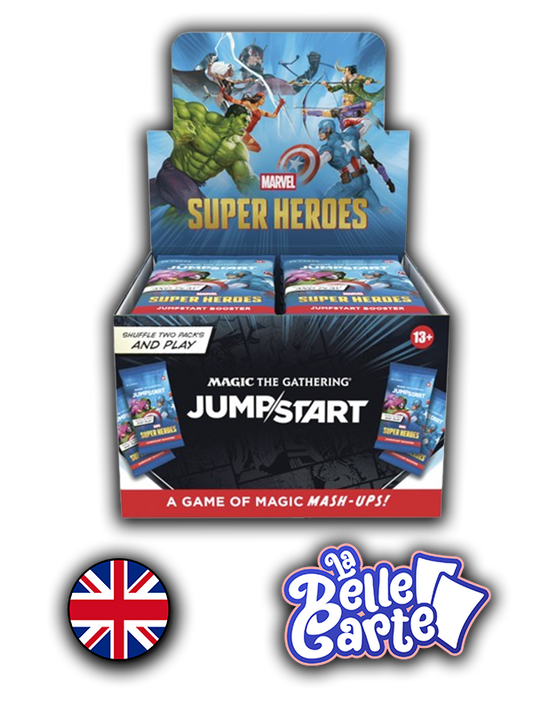 [Précommande] MTG | Marvel Super Heroes Présentoir de boosters Jumpstart (24 boosters) - EN