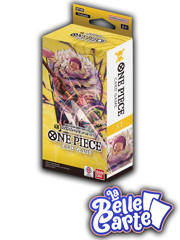 DECK DE DÉMARRAGE JAUNE CHARLOTTE KATAKURI ST-20 - ONE PIECE FR