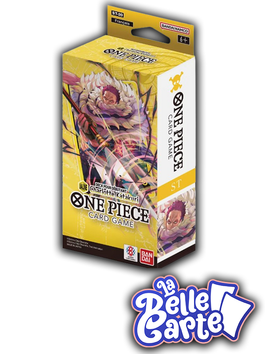 DECK DE DÉMARRAGE JAUNE CHARLOTTE KATAKURI ST-20 - ONE PIECE FR