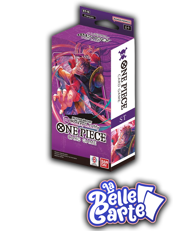 DECK DE DÉMARRAGE VIOLET MONKEY.D.LUFFY ST-18 - ONE PIECE FR