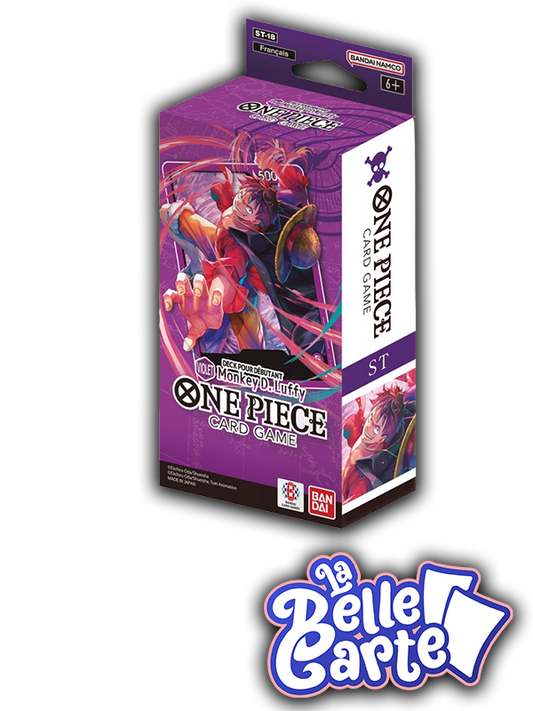 DECK DE DÉMARRAGE VIOLET MONKEY.D.LUFFY ST-18 - ONE PIECE FR