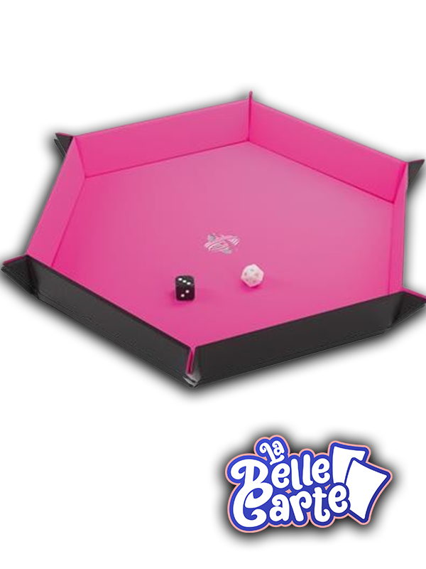 GG | MAGNETIC DICE TRAY HEXAGONAL PINK