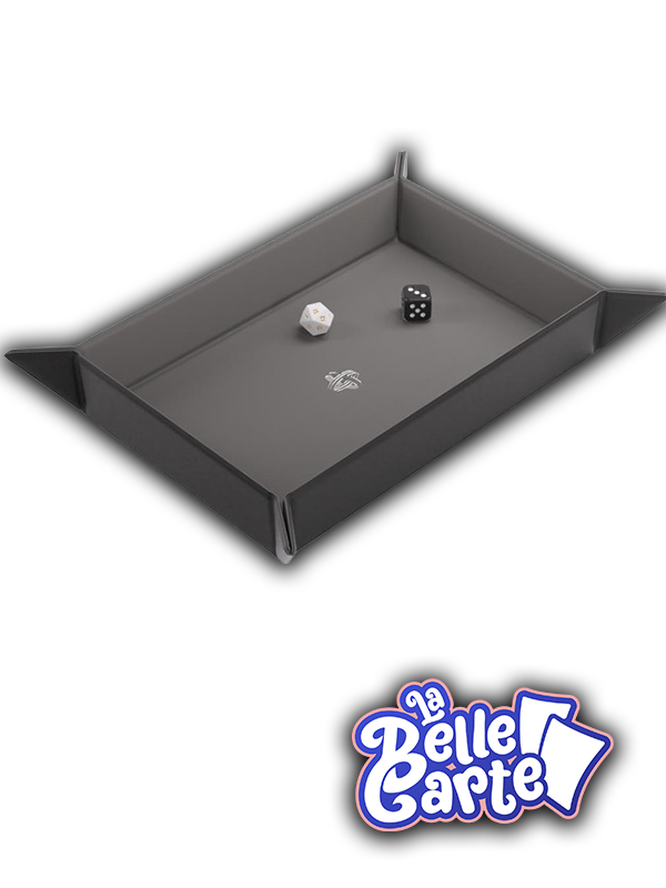 GG | MAGNETIC DICE TRAY RECTANGULAR GRAY