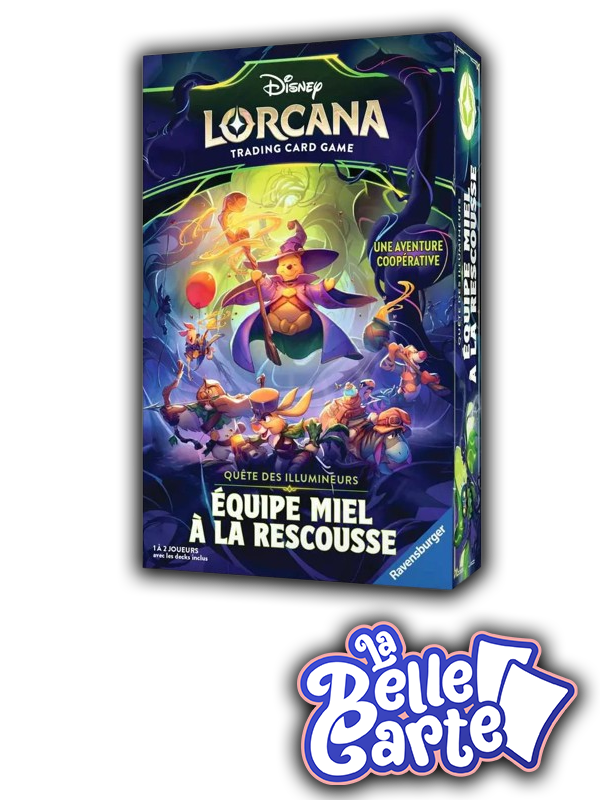 [Précommande] Lorcana | Coffret Quête des Illumineurs  Equipe Miel à la Rescousse