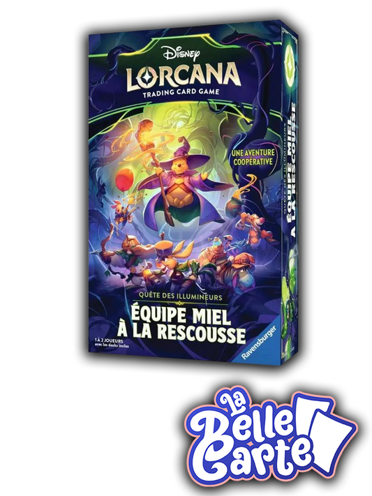 [Précommande] Lorcana | Coffret Quête des Illumineurs  Equipe Miel à la Rescousse