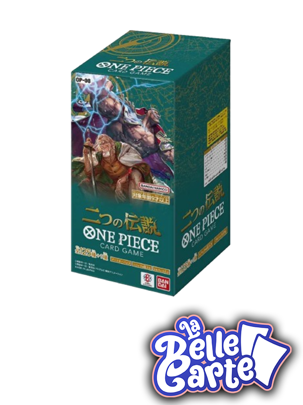 DISPLAY ONE PIECE CARD GAME OP-08 : TWO LEGENDS - BOÎTE DE 24 BOOSTERS [JAP]