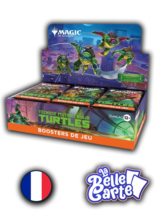 [PRÉCOMMANDE] Magic the Gathering | Boîte de 30 Play Boosters – Universes Beyond Tortues Ninja (TMNT) – VF